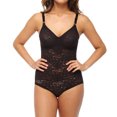 thumbnail image 3 of Bali 8L10 Lace N Smooth Body Briefer Size 38D Black, 3 of 4