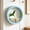 Blue, variant on Modern Round Wall Mounted Planter, Hydroponic Plants Vase with Water Level Indicator for Pothos Ivy Herbs Bathroom and Balcony Black 7.87x7.87x1.18in