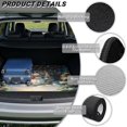 thumbnail image 3 of Jeiento Night Scene Snowman Xmas Tree Car Trunk Mat All Weather Cargo Liner Non Slip Backing Universal Fit Winter Holiday Vehicle Rear Mat, 3 of 4