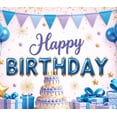thumbnail image 4 of Yatrandify Colorful Design Happy Birthday Banner Decorative Elements Celebration Decor Star Theme for Birthday Party Indoor Decoration Photo Shoot, 4 of 7