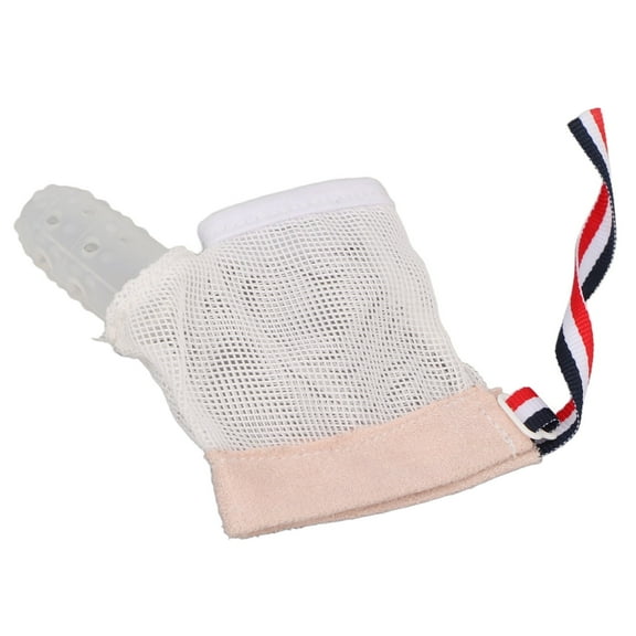 Silicone Material Baby Finger Guard To Stop Thumb Sucking Shield, Stop Sucking Gloves For Babies And Toddlers, Baby Finger Guard 8. 5x7 Cm