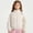 Beige, variant on Teylalorva Girls Outerwear Jackets Color Block Stand Collar Zip Up Lightweight Down Jacket Short Casual Coat(4-15) Light Blue Size 4T