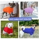 thumbnail image 5 of Suéter de punto sólido cálido Cuello alto para perros Ropa para mascotas otoño/invierno, 5 of 5