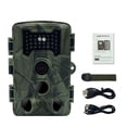 thumbnail image 1 of 16MP 1080P Day Night Photo Video Taking Camera Multi-function Outdoor Huntings Animal Observation House Monitoring Camera IP54 Waterproof 2.0 Inch Display 12 Languages with 34 Infrared Lights, 1 of 8