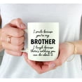 thumbnail image 3 of Koyal Wholesale 11oz Ceramic Coffee Mug Gifts - I Laugh Because There's Nothing You Can Do About It, 1-Pk, 3 of 5