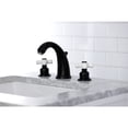 thumbnail image 4 of Kingston Brass KB962FL Widespread Bathroom Faucet, Polished Brass, 4 of 5