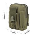 thumbnail image 2 of Waist Pouch Hunting Belt Bag Pack Outdoor Tools Accessories Storage Pouch Case Camo Bag No.02, 2 of 9