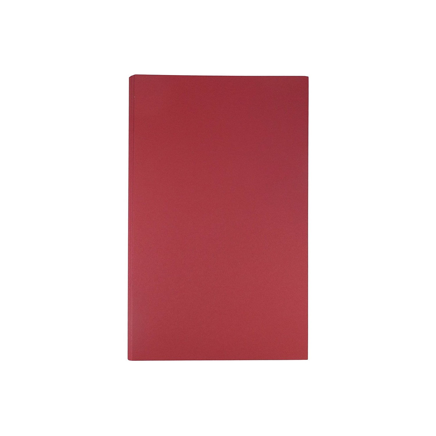 JAM Paper Legal Cardstock, 8 1/2 x 14, 100lb Dark Red, 50 per Pack
