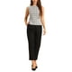 thumbnail image 2 of TOP DE TWEED INSPIRADOR CHIC PARA MUJERES SIN MANGAS CUELLO REDONDO ESTAMPADO DE CUADROS CON CIERRE EN LA CINTURA Y BROCHE EN LA PARTE TRASERA TALLA XL BLANCO Y NEGRO, 2 of 6