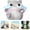 D, variant on Z52LingLing Decoration Miniature Resin Cat Figurine Cute Cartoon Pudding Kitten Desktop Ornament (Type B)