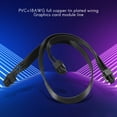 thumbnail image 2 of PCI-E 6 Pin to 2 Ports 6+2 Power Supply Cable 6Pin 8Pin for V Series V850 V700 V1000 Modular PSU, 2 of 8