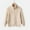 Beige, variant on AIEOTT Boys and Girls Long Sleeve Full Zip Sweater Kids Winter Warm Cable Knit Sweaters Cute Mock Neck Casual Outwear 2-13 Years