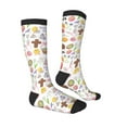thumbnail image 4 of Lsque Happy Easter1 Printed Crew Socks Men's Women's LightWeight Thin Casual Calf Socks ,Knee High Socks,Cotton Socks, 4 of 9