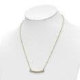 thumbnail image 4 of Leslie's Real 14kt Yellow Gold Polished Glimmer Infused With 1 in ext. Necklace; for Adults and Teens; for Women and Men, 4 of 4