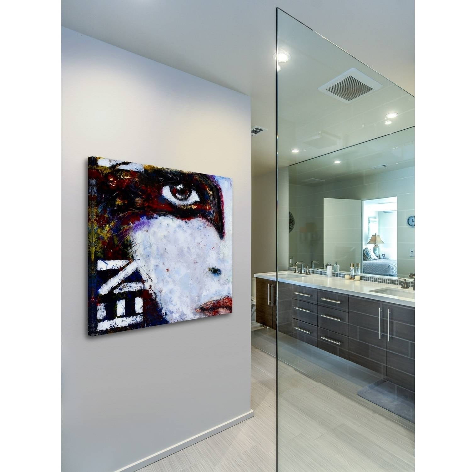 My Lady Painting Print on Wrapped Canvas