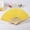 A010- Yellow, variant on Hand Folding Fan, Solid Yellow Paper Handheld Fan, Lightweight Bamboo Rib Folding Fan, 1 Piece Plain Yellow Decorative Fan, Smooth Foldable Design for Personal Cooling, Wedding