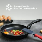 Swiss Diamond 5.8 qt (12.5) Aluminum Nonstick Saute Pan w/Lid & SS Handle | HD Classic