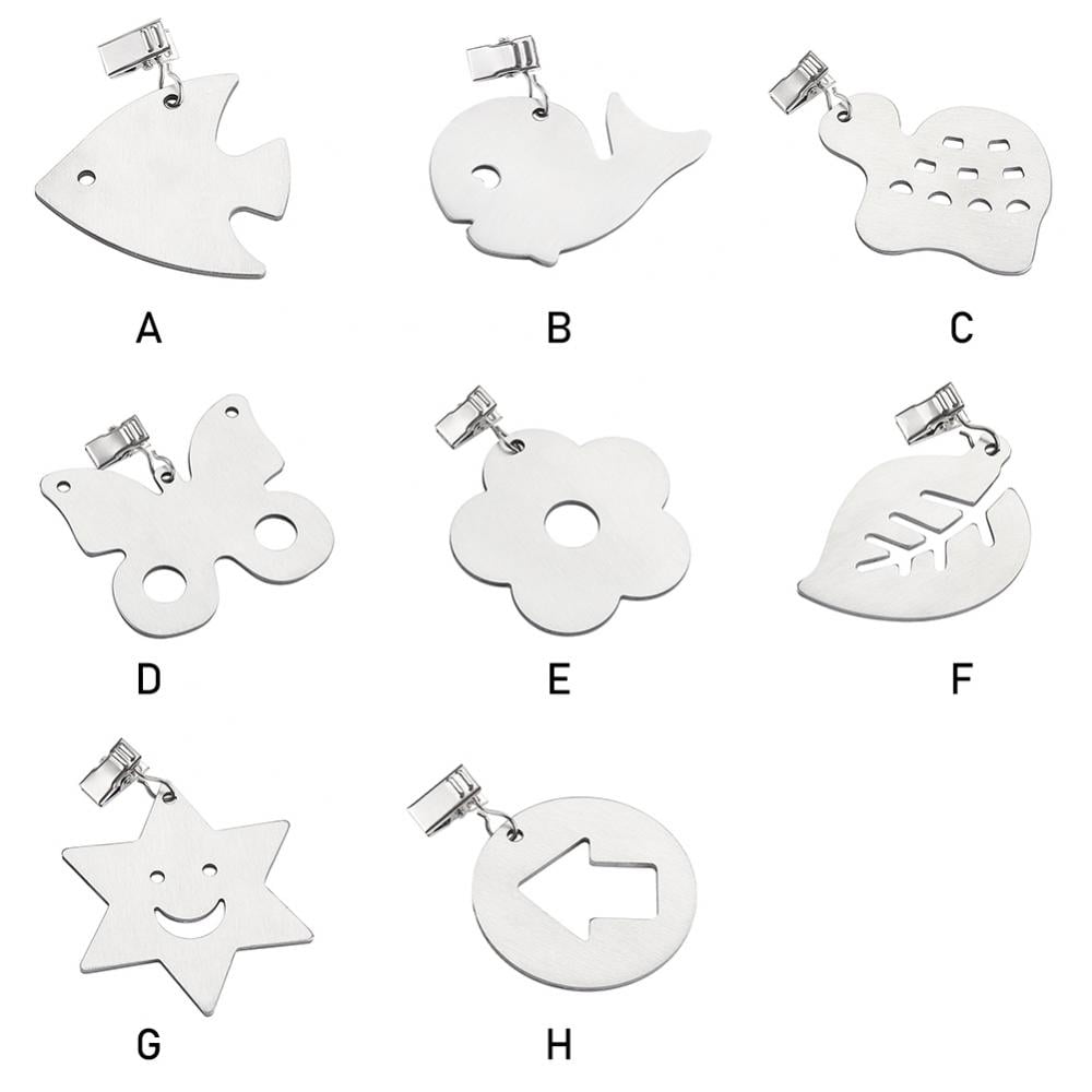 Tablecloth Weights with Metal Table Clip Clamps for Outdoor Garden