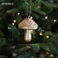 thumbnail image 3 of Adorno navideño creativo con forma de piruleta y cono de helado, colgante para árbol de Navidad, adorno colgante, decoración navideña para el hogar, regalo de Año Nuevo, 3 of 5