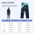thumbnail image 4 of Bixox Men's Undersea Shark Patterned Pajama Pants with Pockets Lounge Clothes for Home, 4 of 5