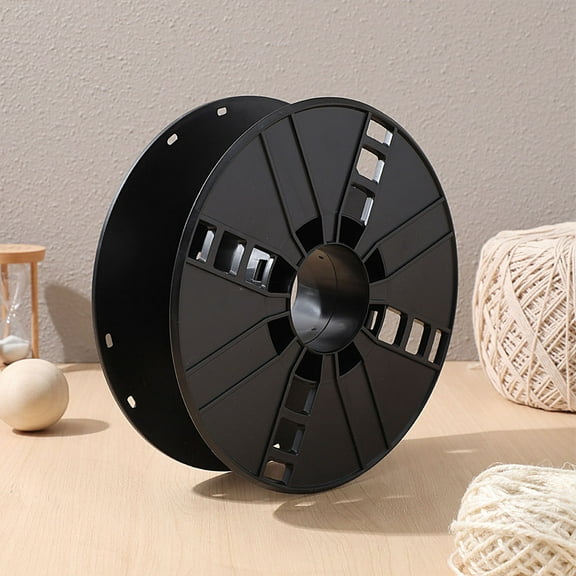 Raindrops Extension Cord Reel Generator Extension Cord Reel Plastic Cable Management Black 1Pcs