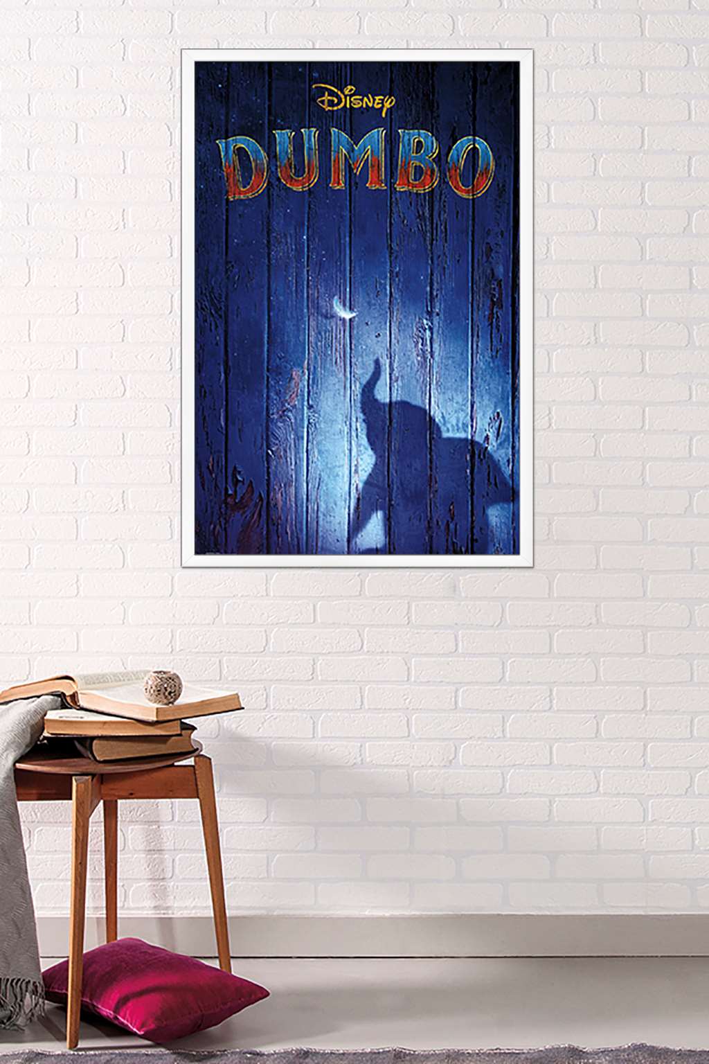 Disney Dumbo - Teaser Wall Poster, 22.375" x 34", Framed