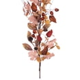 thumbnail image 3 of Vickerman 5' Autumn Orange Artificial Assorted Leaf Garland with Maple leaves and Pinecones., 3 of 4