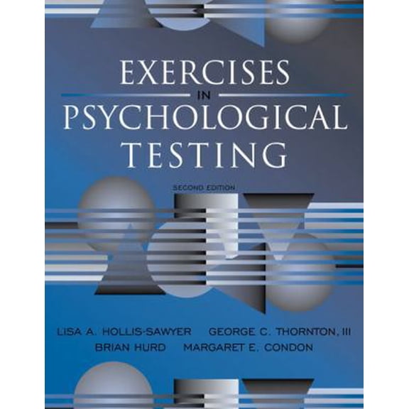 Pre-Owned Exercises in Psychological Testing [With CDROM] (Paperback) 0205609899 9780205609895