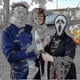 thumbnail image 5 of Fun World Ghost Face Bloody Bling Mask Costume, Scary Halloween Costume Prop Ghost Mask, Horror Cosplay Accessory compatible with Adults and Kids, 5 of 5