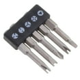 thumbnail image 3 of 5pcs Special-shaped Screwdriver Set U Y Shape Triangle 50mm Screwdriver Bits, 3 of 12