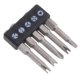 thumbnail image 3 of Juego de 5 destornilladores de forma especial, puntas triangulares de 50 mm con forma de U, 3 of 6
