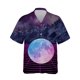 thumbnail image 3 of Camisas hawaianas de moda para hombre, camisas casuales de manga corta con botones hacia abajo para hombre, blusa de verano con estampado 3D, ropa de calle, 3 of 5