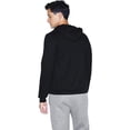thumbnail image 3 of American Apparel mens Flex Fleece Long Sleeve Zip Hoodie, Style F497w Hooded Sweatshirt, Black, XX-Large US, 3 of 5