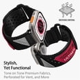 thumbnail image 3 of Correa ULTIMAL de nailon resistente de 49 mm para Apple Watch, color negro, 3 of 7