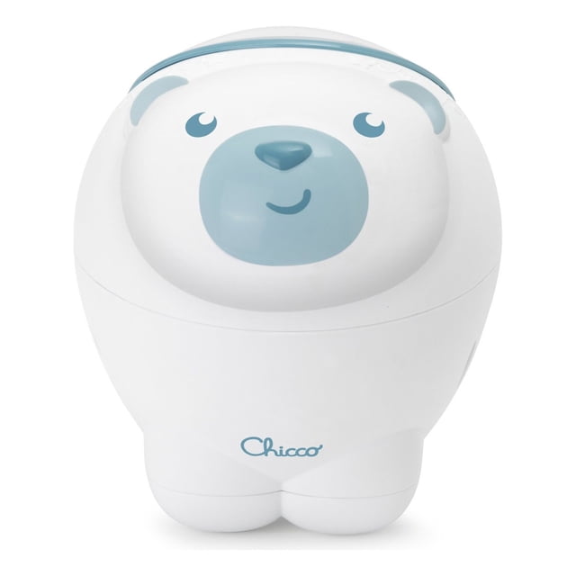Chicco Proyector Oso Polar para Next2Me Azul Música y Luces