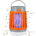 thumbnail image 2 of OUSITAI 3-in-1 Bug Zapper Mosquito Killer Lamp, Solar Operated and Battery Powered Electric Mosquito Zapper with Rechargeable Waterproof Insect Fly Pest Attractant Trap Repellent Orange, 2 of 9