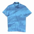 thumbnail image 3 of SCALES Bahamas Current Short Sleeve Polo Aqua, Medium, 3 of 3