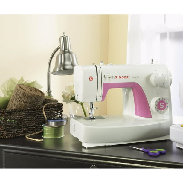 Singer 3223 230006112 Simple Sewing Machine, Pink