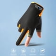 thumbnail image 4 of Two Finger Cut Gloves Breathable Summer Cycling Sports Gloves Men Women 1 Pair Wear-Resistant Gloves Anti-Slip, 4 of 12