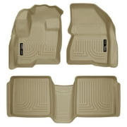 Husky Liners Front & 2nd Seat Floor Liners Fits 09-18 Flex, 10-14 MKT