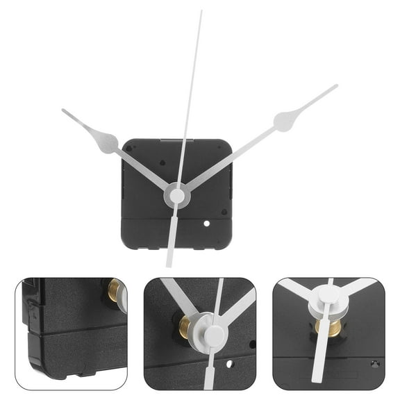 GOOHOCHY  Replacement Clock Hands Movement Counter Clockwise Mechanism Work Silver