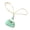 Green, variant on Geemin Versatile PU Bag Pendant Neckwear In Bright Spring Shades for Gatherings