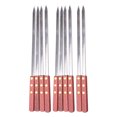 thumbnail image 2 of maskred 10 Pcs Brochettes de Brochettes Réutilisables de Qualité Alimentaire pour Grillades au Niveau Supérieur, 2 of 6