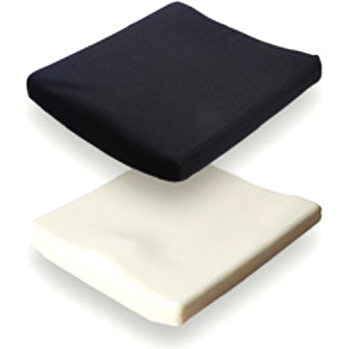 Jay Basic Wheelchair Cushion 16"X16"X2.5" Contouring Foam With Cover 1