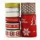 thumbnail image 5 of 9 Piezas de 2 Yardas de Cintas de Grosgrain Navideñas Surtidas para Decoración de Manualidades DIY, 5 of 6