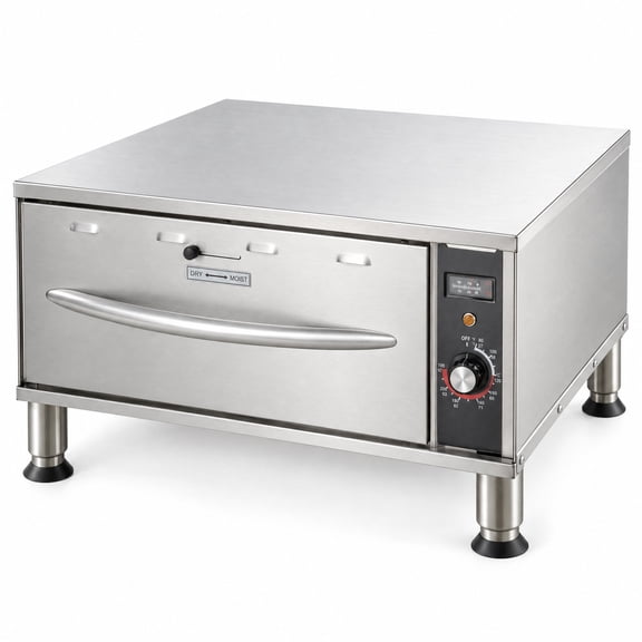 Glownary 27.75 Inch Single Freestanding Drawer Warmer, Electric ...