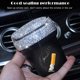 thumbnail image 3 of Cenicero portátil para cigarrillos, indicador de luz LED azul para uso nocturno que garantiza un fácil acceso, cenicero sin humo con material ABS de calidad perfecto para portavasos de automóvil, 3 of 8