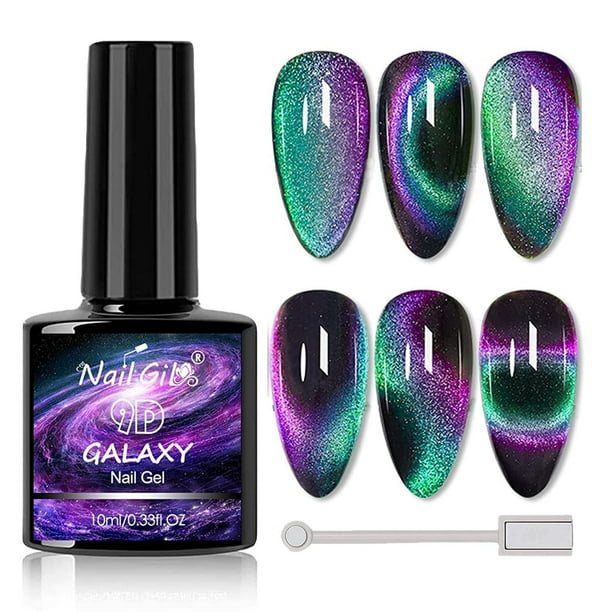 Esmalte de uñas en gel NAIL GIL 9D Cat Eye Chameleon Soak Off