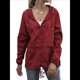 thumbnail image 3 of Impermeables para Mujer, Impermeables, Resistentes Al Viento, Ajustables, con Capucha y Bolsillos. Vino Tinto XL, 3 of 9