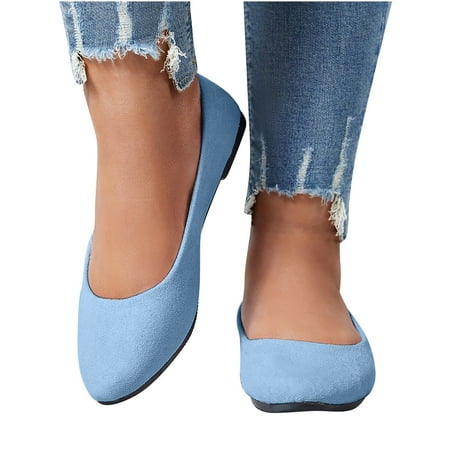 

Owordtank Flat Shoes for Women Comfortable Dressy Wide Juniors Ballet Flats